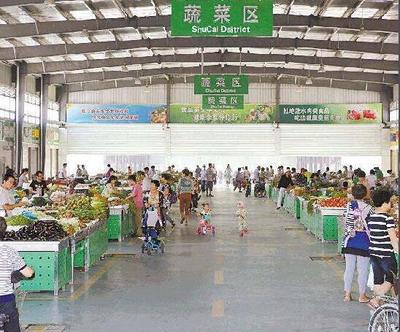 老舊農貿市場煥新顏 潤恒城入駐北城，助力龍城農產品零售升級